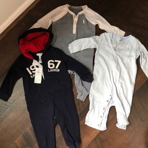 Ralph Lauren Baby boy onesies